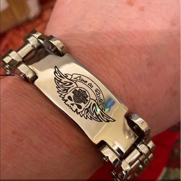 - HD Live to Ride Mens Bracelets